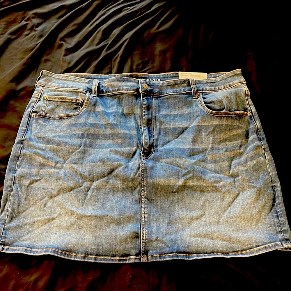 American Eagle Denim Mini Skirt